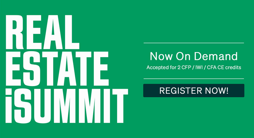 Real Estate iSummit - Now On Demand - Register Now!